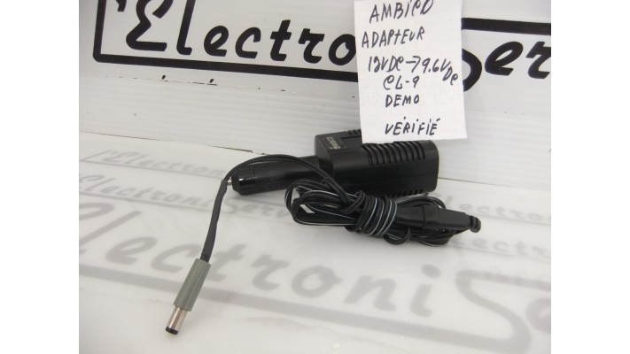 Ambico CL-9 12vdc to 9.6vdc adaptor,